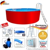 Aufstellpool 320 x 125 cm Set