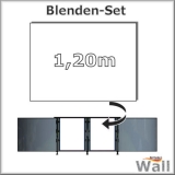 Germany-Pools Wall Blende A Tiefe 1,20 m Edition Alpha Weiß