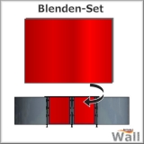 Germany-Pools Wall Blende A Tiefe 1,25 m Edition Red