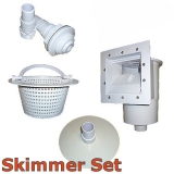 Edelstahlpool 500 x 125 cm Komplettset