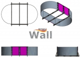 Ovalpool freistehend 6,00 x 3,20 m Germany-Pools Wall