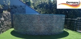 Gartenpool 5,0 x 1,2 Stone Pool Stein Optik