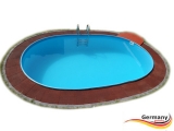 Aluminium Pool 5,30 x 3,20 x 1,50 m Alu Einbaupool