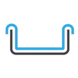 Poolfolie 7,0 x 3,5 x 1,2 m x 0,8 bis 1,5 m