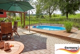 Schwimmbecken 6,0 x 3,2 x 1,35 m