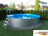 Edelstahlpool 8,0 x 1,25