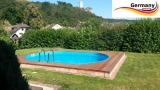 Aluminium Pool 5,30 x 3,20 x 1,50 m Alu Einbaupool